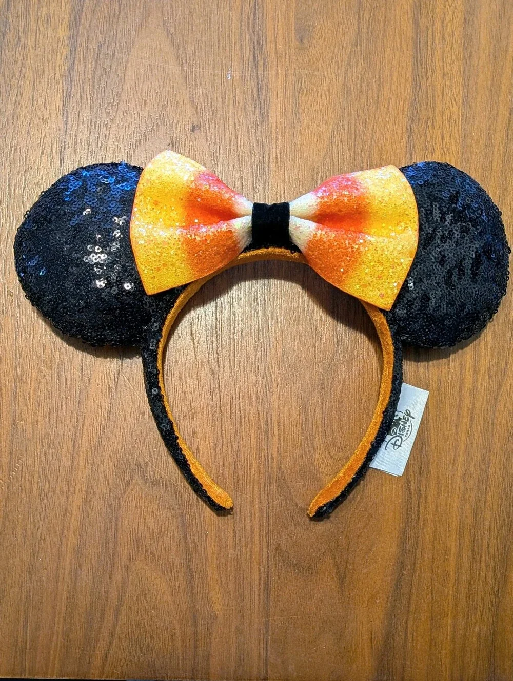 Disney Parks Candy Corn Minnie Mouse Ears Headband